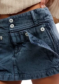 Dream Weaver Cotton Micro Skirt