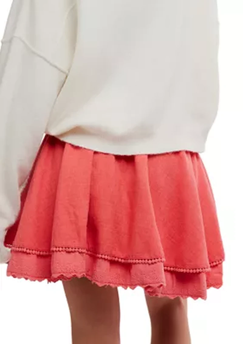 Lady Tulip Mini Skirt