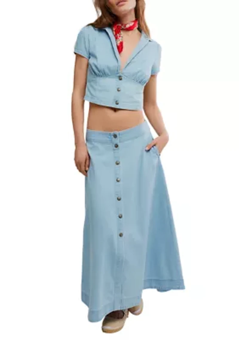 Easy Does It Top & Skirt Set