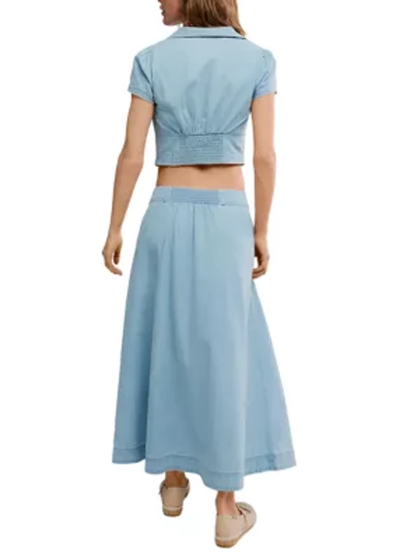 Easy Does It Top & Skirt Set