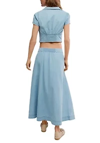 Easy Does It Top & Skirt Set