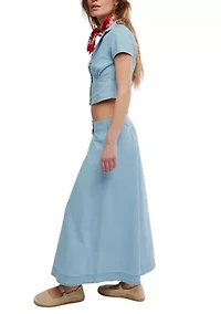 Easy Does It Top & Skirt Set