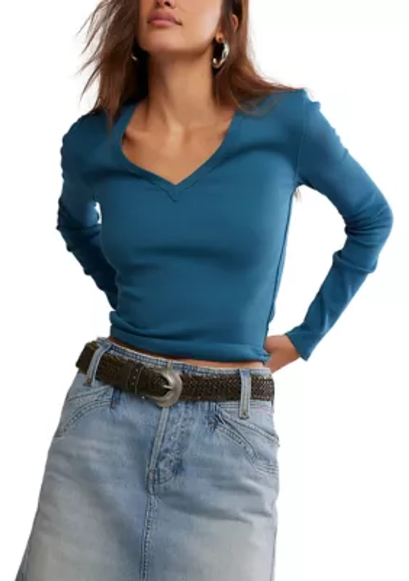 We The Free Neria Long Sleeve Top