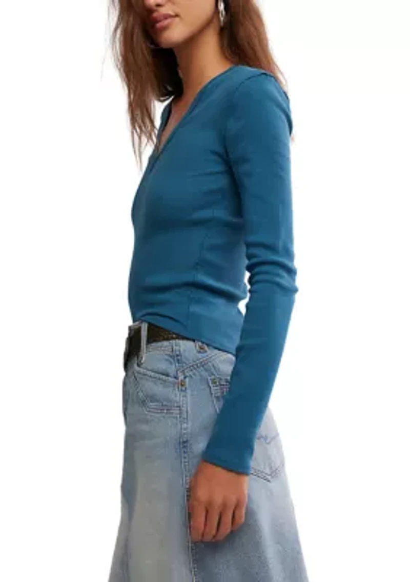 We The Free Neria Long Sleeve Top