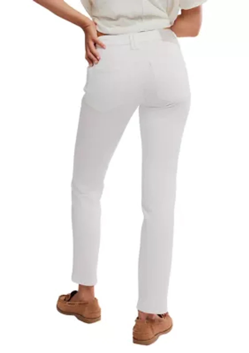 We The Free Oracle Low-Rise Slim Straight Jeans