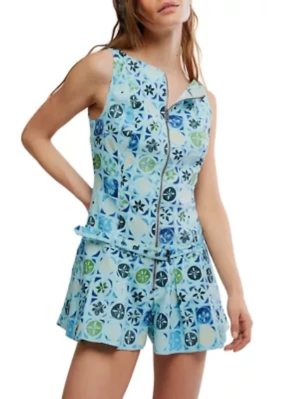 Dune Dancer Printed Romper