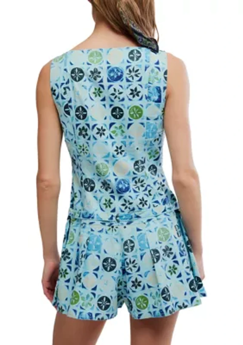 Dune Dancer Printed Romper