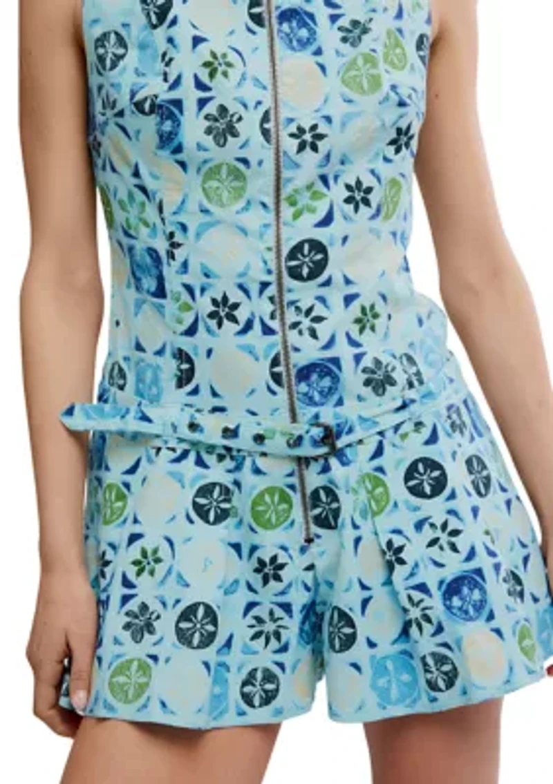 Dune Dancer Printed Romper