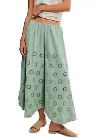 Sweet Serenade Pull-On Wide-Leg Pants