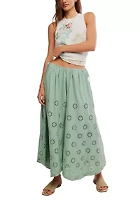 Sweet Serenade Pull-On Wide-Leg Pants