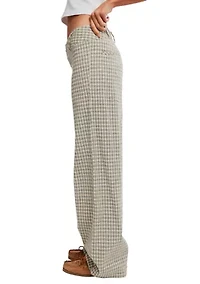 Time Flies Low-Rise Clean Trousers
