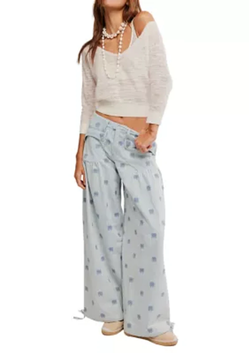 Soft Focus Fine Gauge Linen Pullover