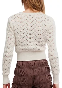 Pretty Pointelle Cardigan