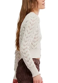 Pretty Pointelle Cardigan
