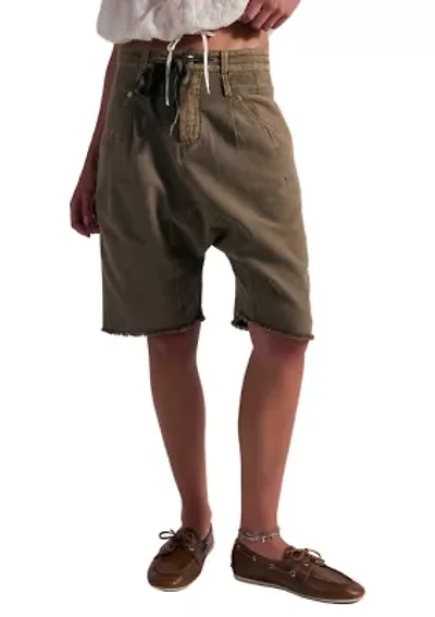 We The Free Sage Harem Shorts