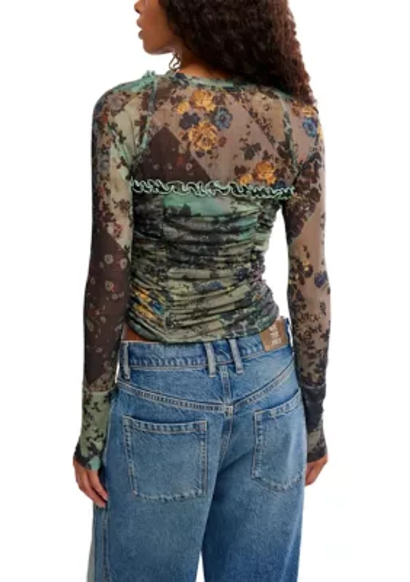 Ariana Long Sleeve Ruched Top