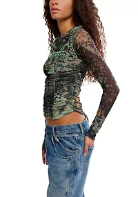 Ariana Long Sleeve Ruched Top