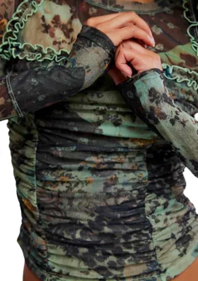 Ariana Long Sleeve Ruched Top