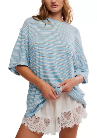 All Love Stripe Pocket Tee