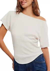 Lucy Off-The-Shoulder T-Shirt