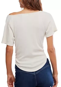 Lucy Off-The-Shoulder T-Shirt