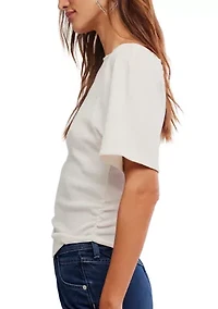 Lucy Off-The-Shoulder T-Shirt