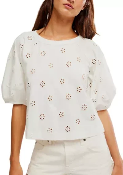 Jessie Eyelet T-Shirt