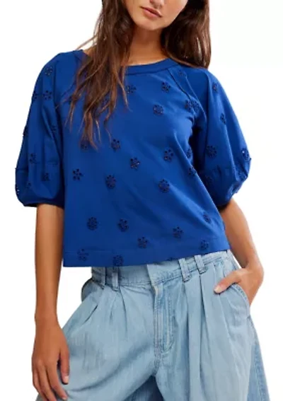 Jessie Eyelet T-Shirt