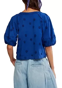 Jessie Eyelet T-Shirt