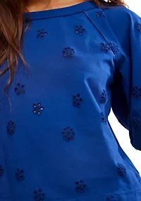 Jessie Eyelet T-Shirt