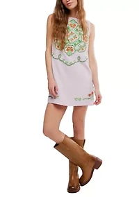 Electric Garden Mini Dress