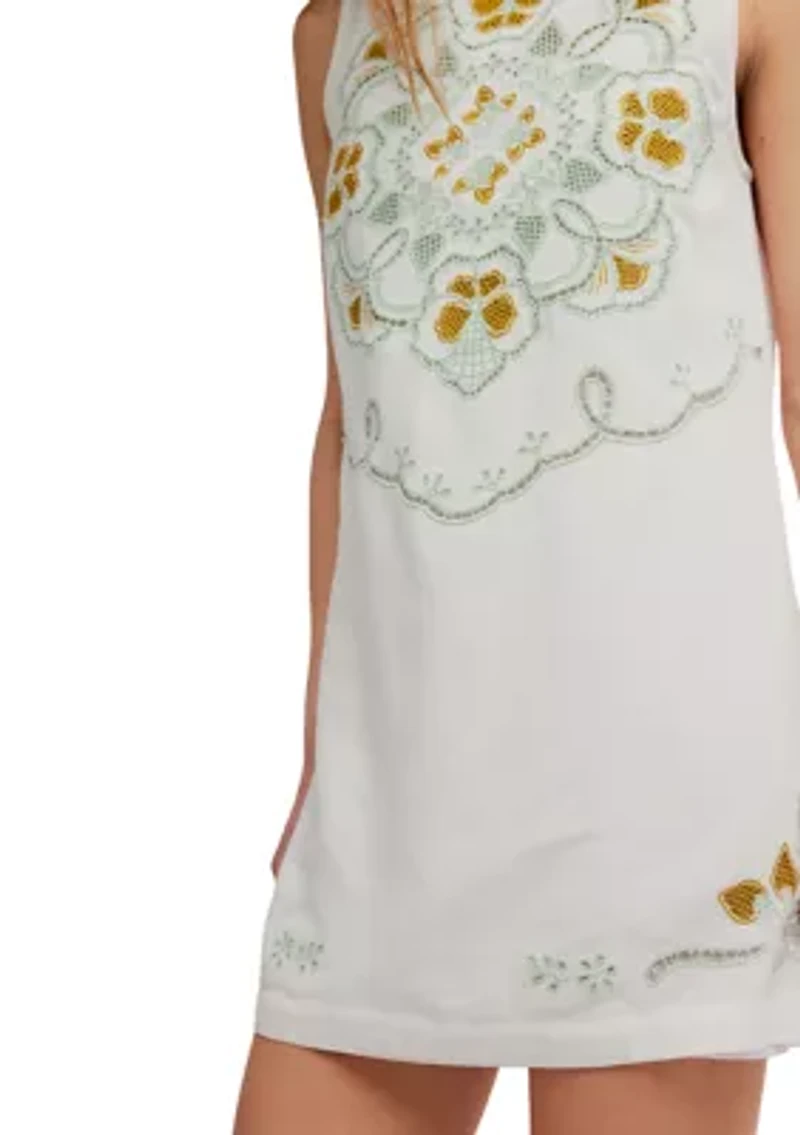 Electric Garden Mini Dress