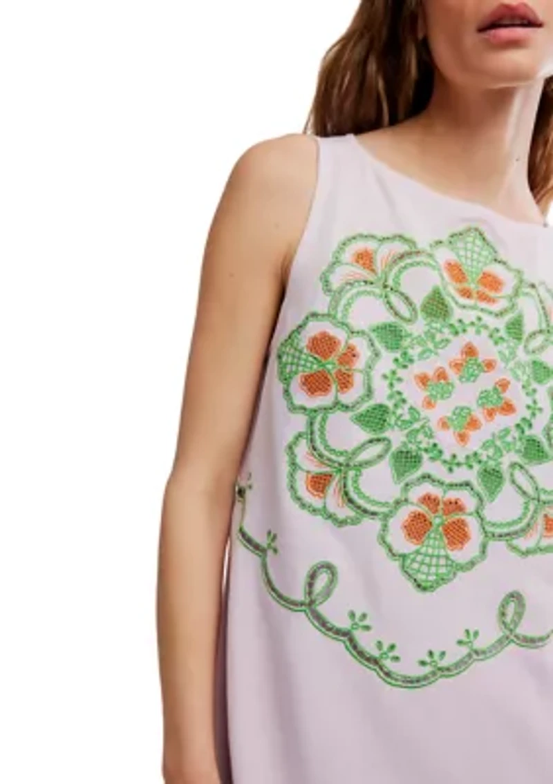 Electric Garden Mini Dress