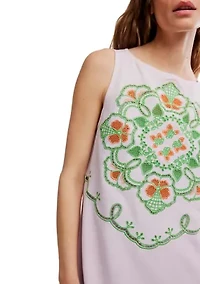 Electric Garden Mini Dress