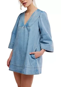 Goldie Balloon Sleeve Dress