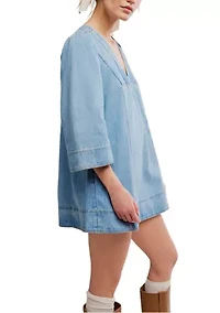 Goldie Balloon Sleeve Dress