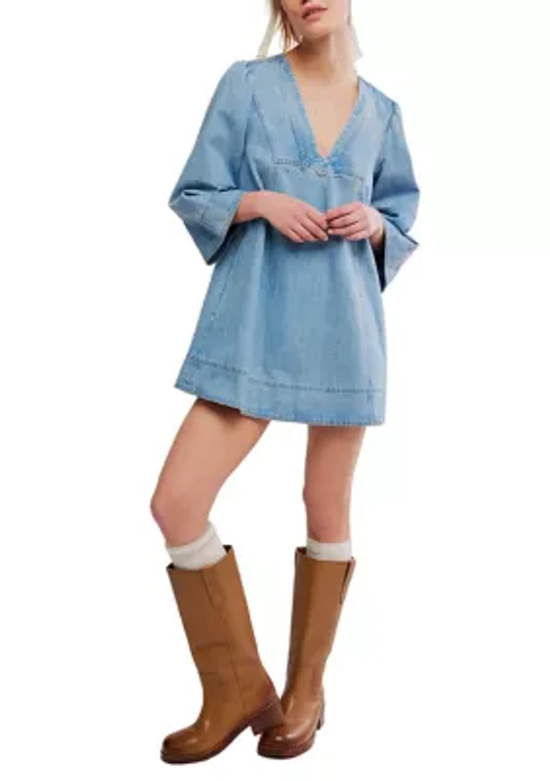 Goldie Balloon Sleeve Dress