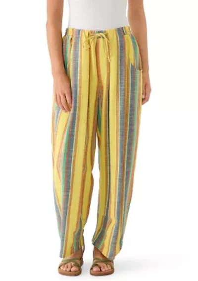 Striped Chambers Laidback Pull-On Pants
