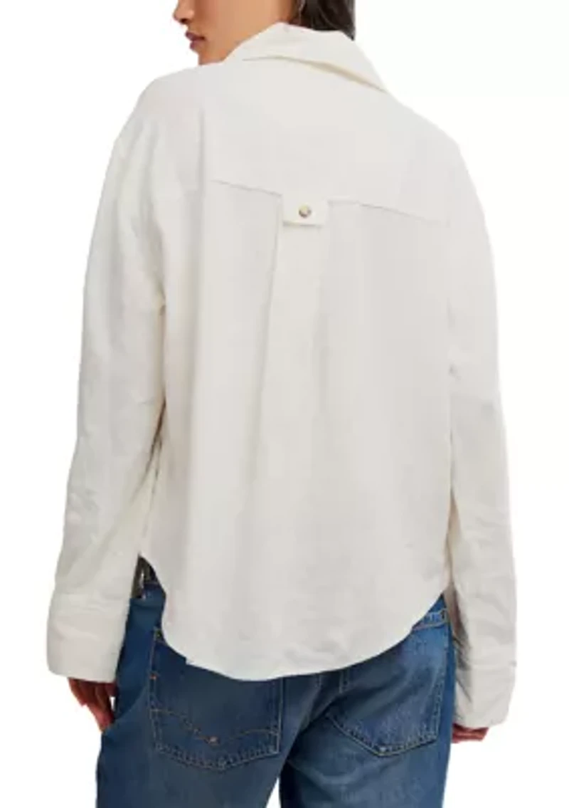 We The Free Laurel Linen Button Down Top