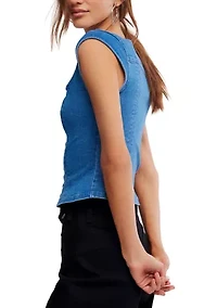 Marilyn Denim Corset