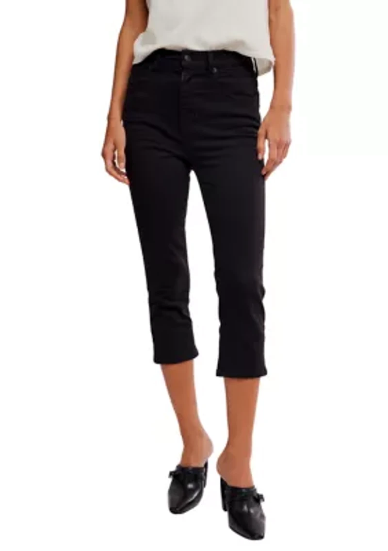 We The Free Hot Take Slim Crop Jeans