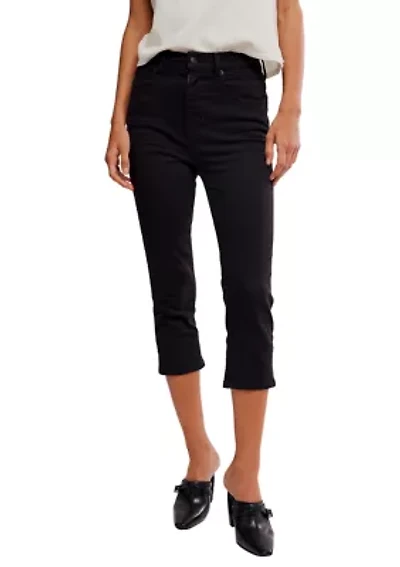 We The Free Hot Take Slim Crop Jeans