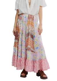 Santa Eulalia Printed Maxi Skirt