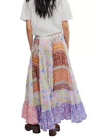 Santa Eulalia Printed Maxi Skirt