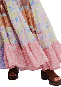 Santa Eulalia Printed Maxi Skirt