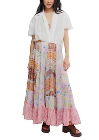 Santa Eulalia Printed Maxi Skirt