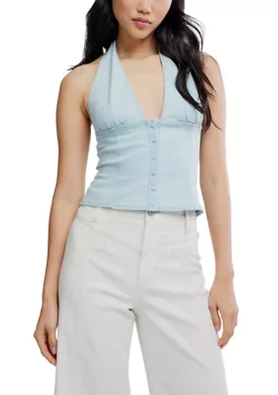 Ramona Denim Halter