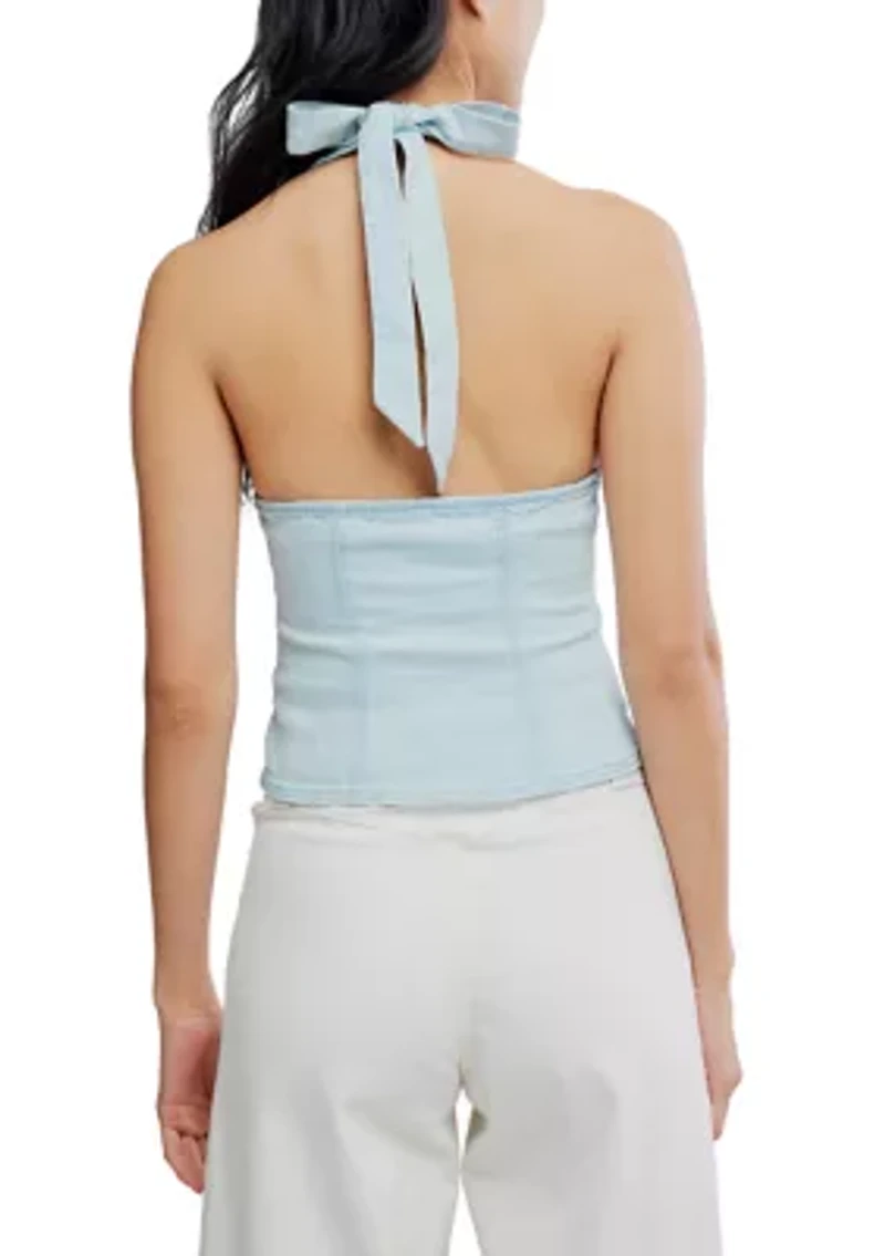 Ramona Denim Halter