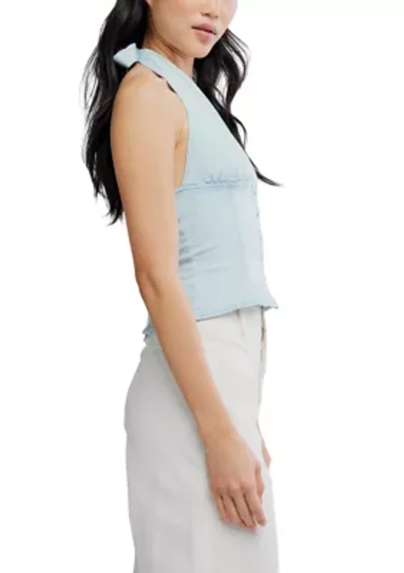 Ramona Denim Halter