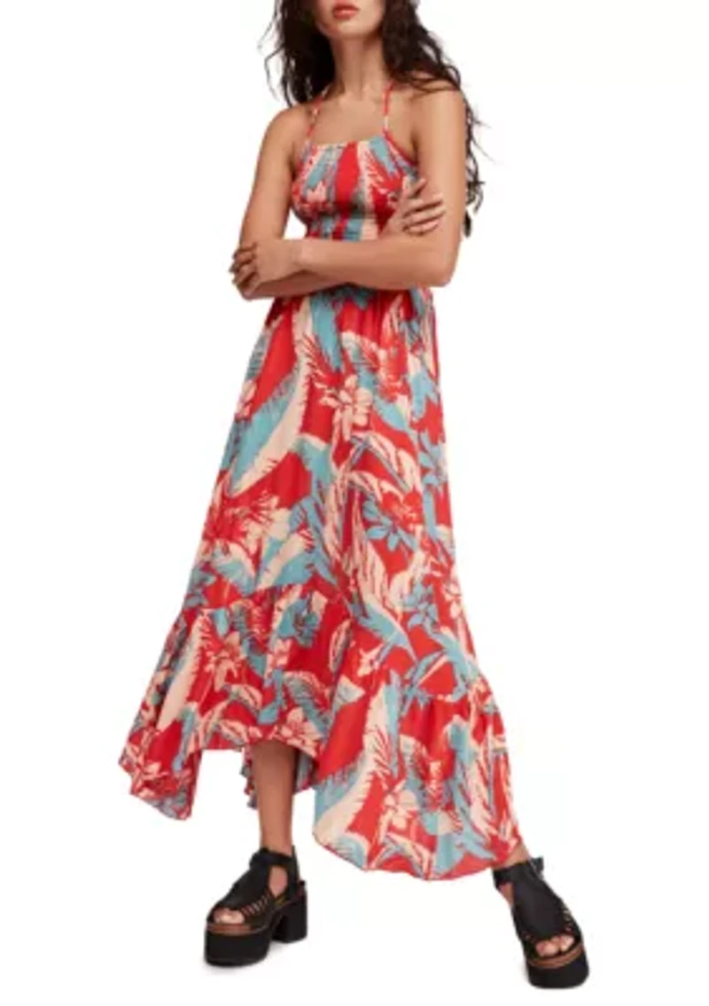Heat Wave Printed Maxi